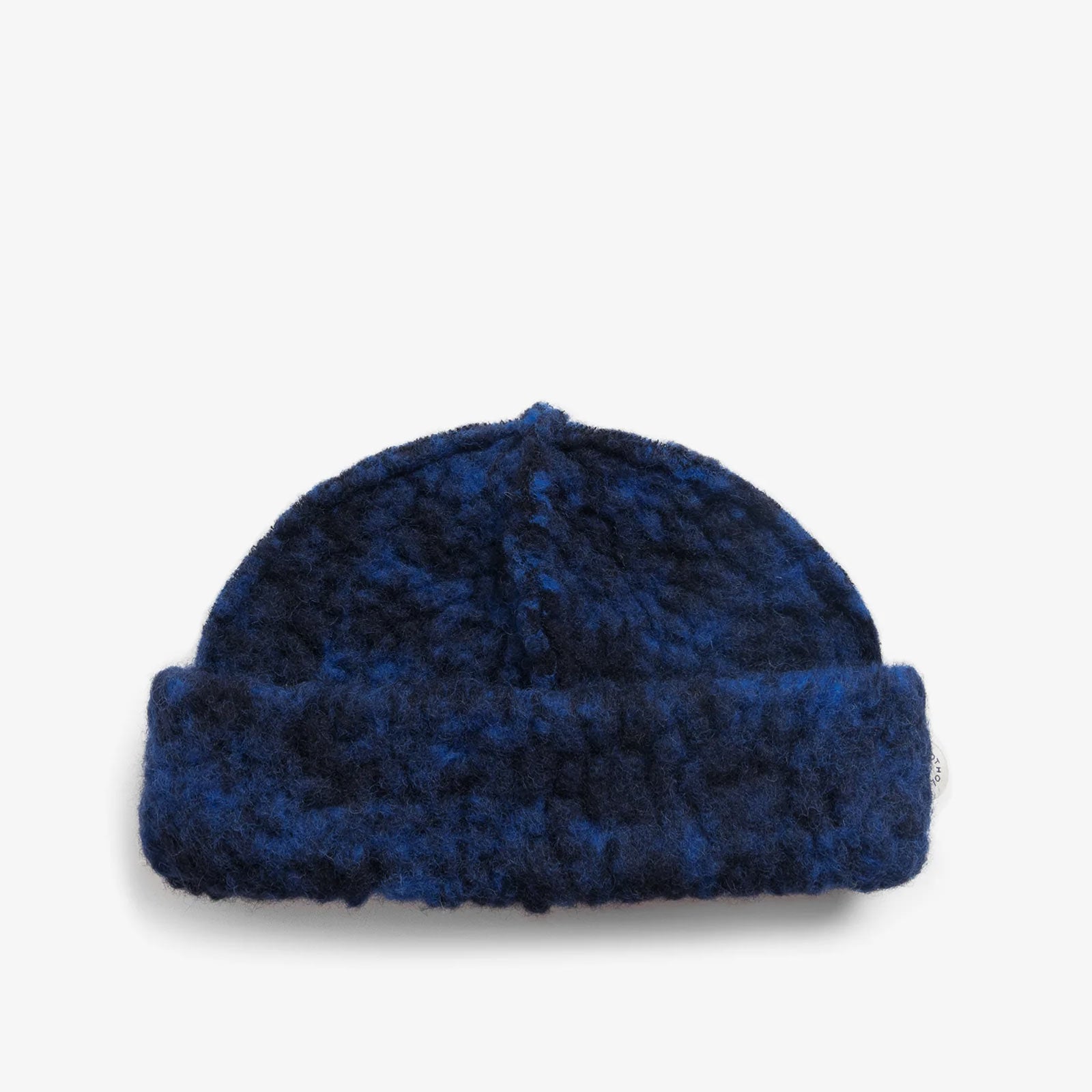 Toque Wool Blend Beanie blue marled