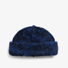 Toque Wool Blend Beanie blue marled