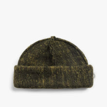 Toque Wool Blend Beanie speckled green