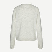 Boston O-Neck Jumper 6304 foggy dew mel.