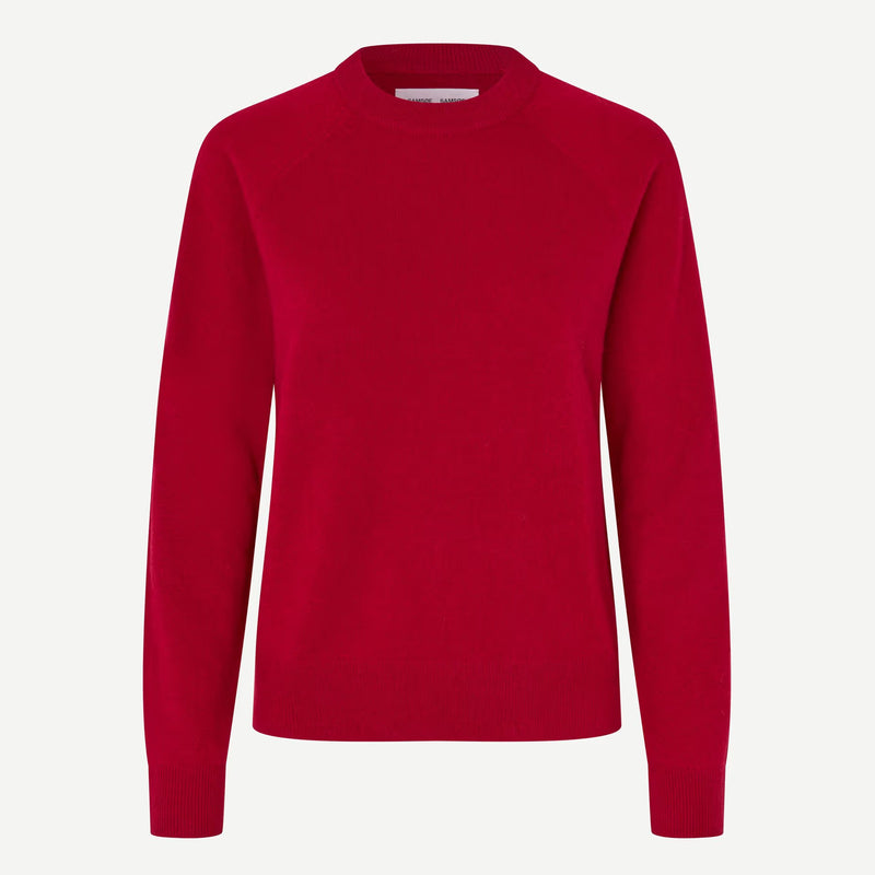 Boston O-Neck Jumper sun-dried tomato