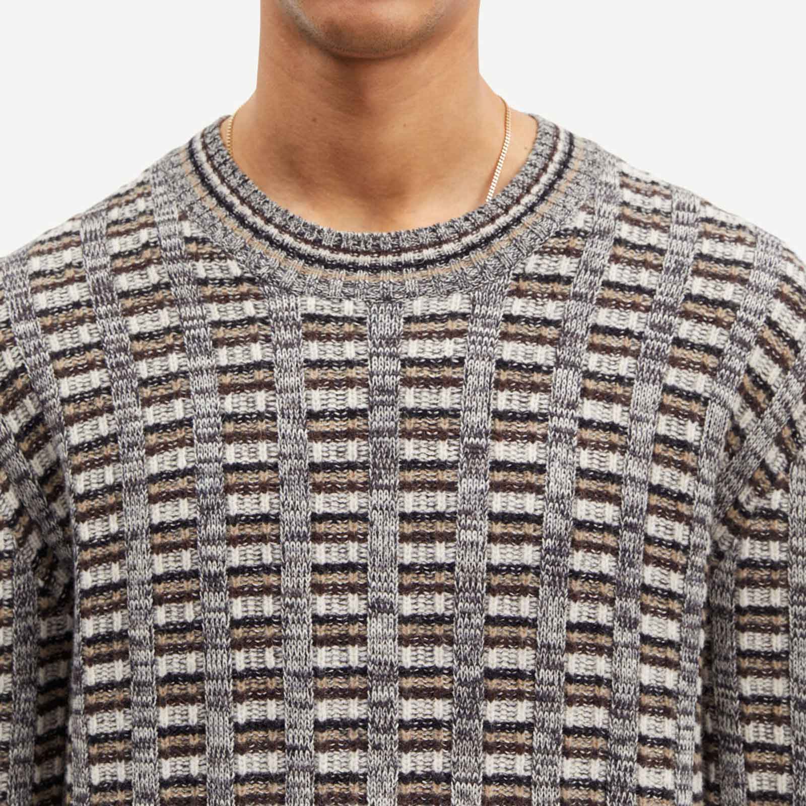 Eliott Crew Neck Jumper crocodile melange