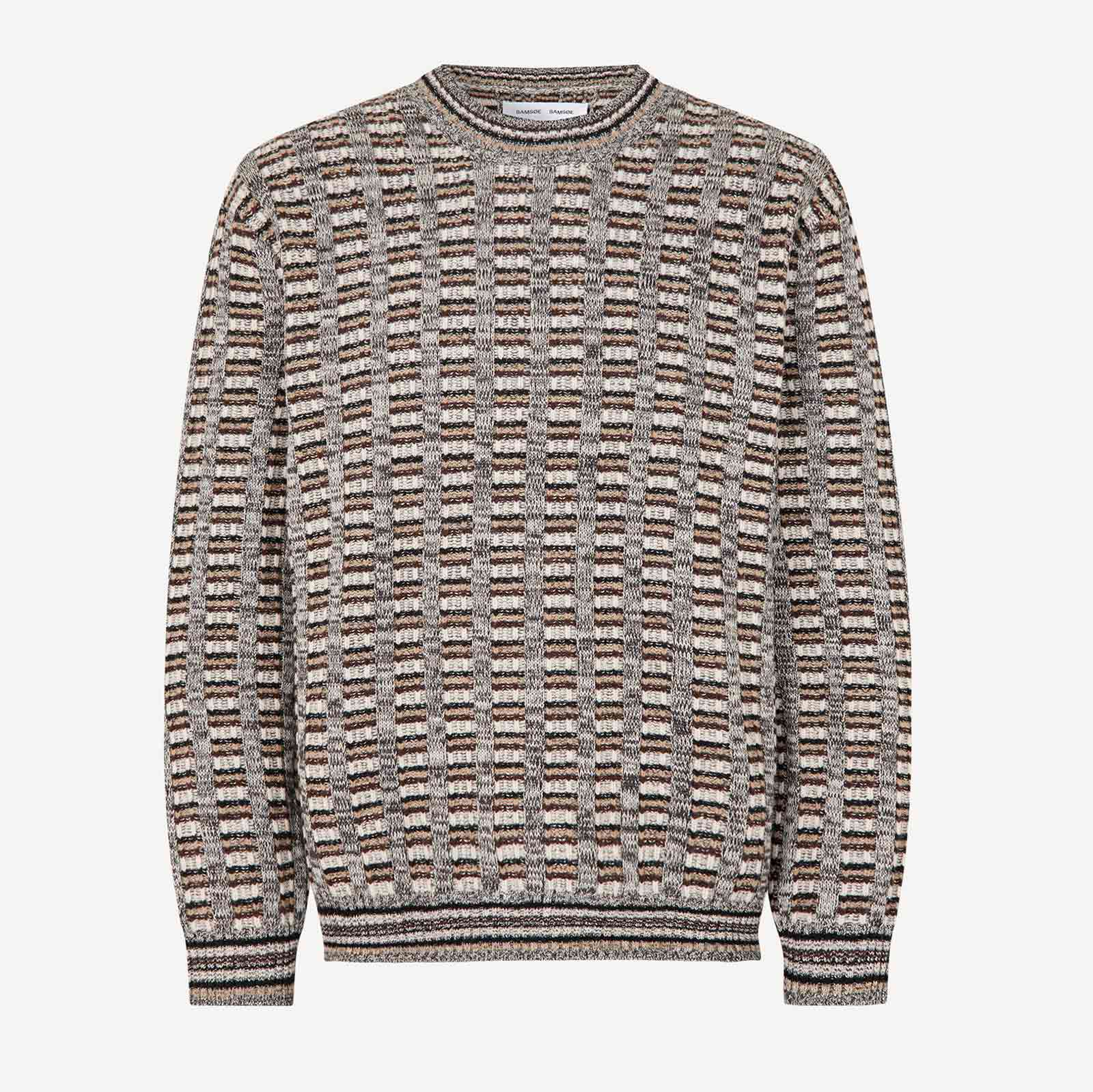 Eliott Crew Neck Jumper crocodile melange