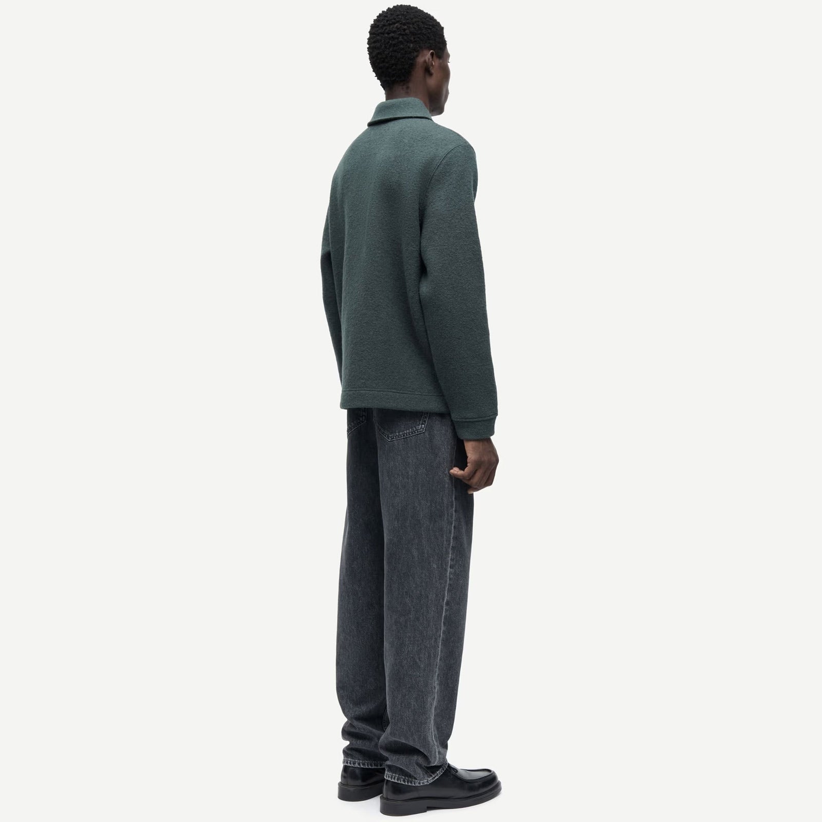 Hannes Full Zip dark evergreen