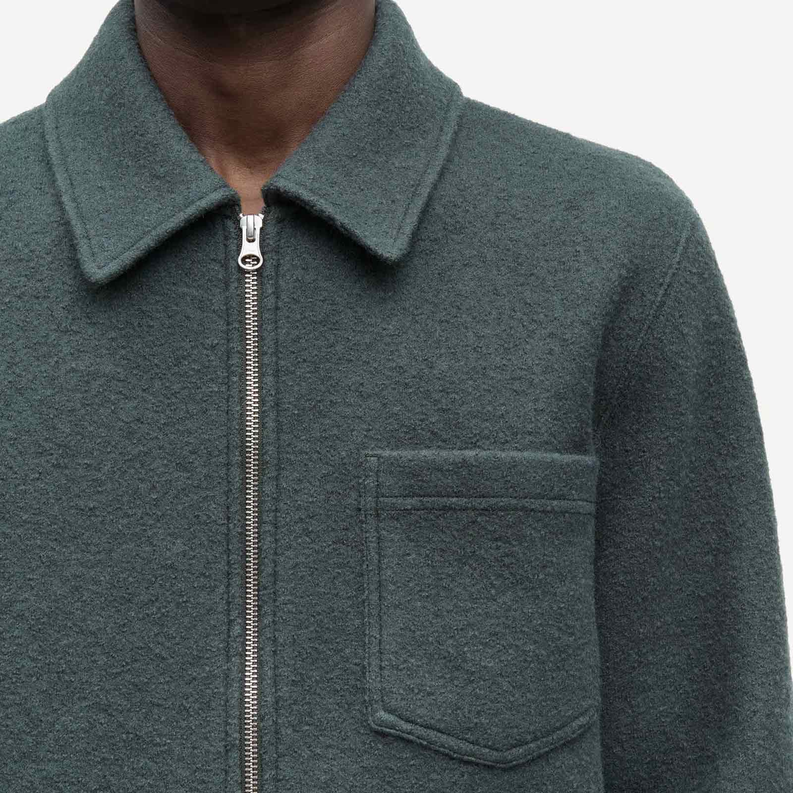 Hannes Full Zip dark evergreen