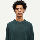 Isak Knit Sweater 15010 green gables Samsoe Samsoe