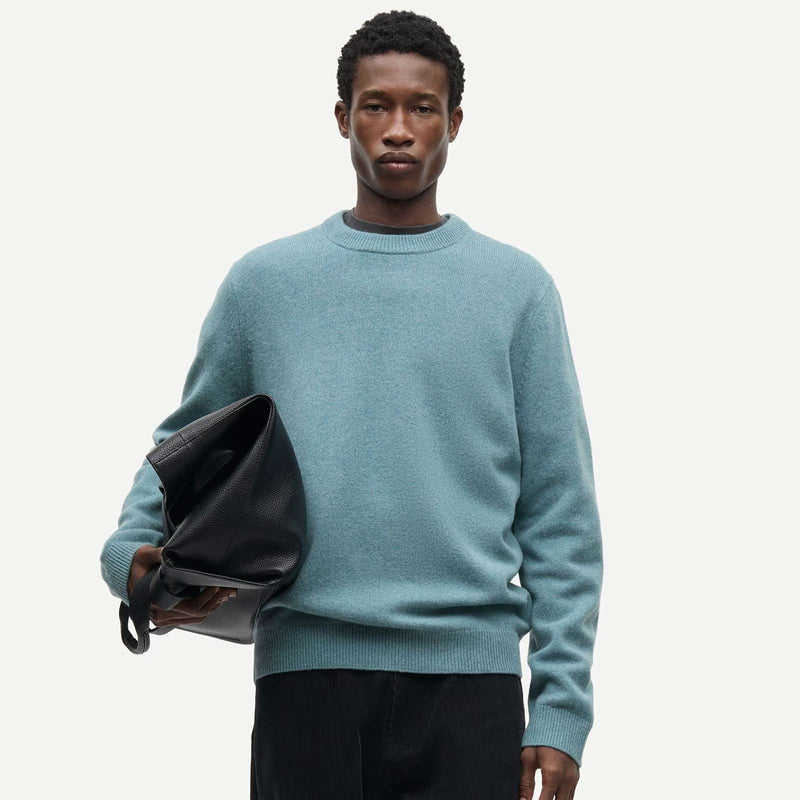 Isak Knit Sweater 1510 stormy sea