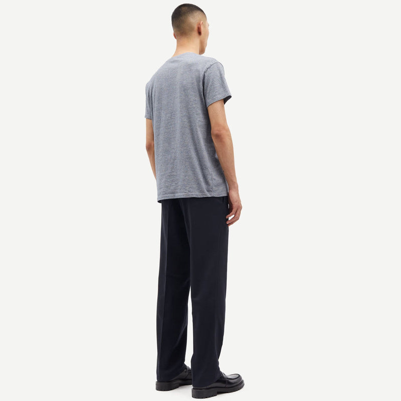 Kronos O-N Stripe T-Shirt 273 total eclipse Samsoe Samsoe