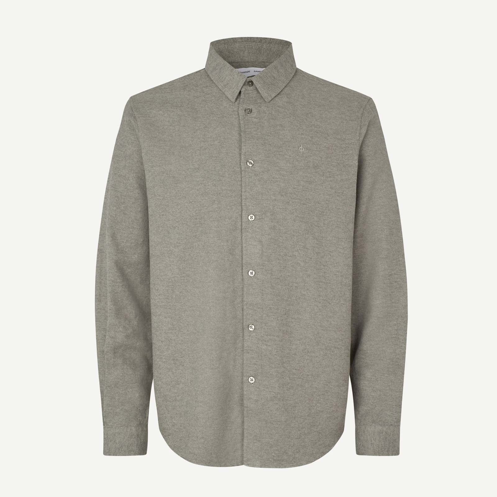 Liam NX Shirt 14039 elephant skin Samsoe Samsoe