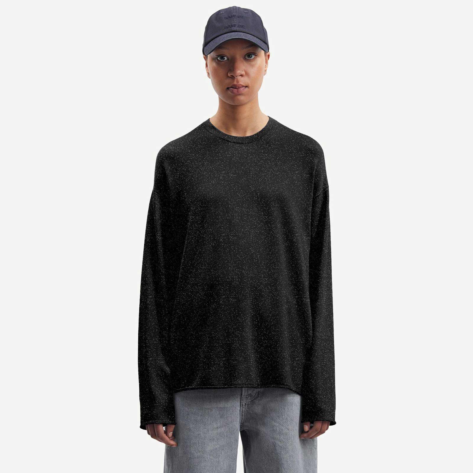 Lillian Crew Neck 12917 black