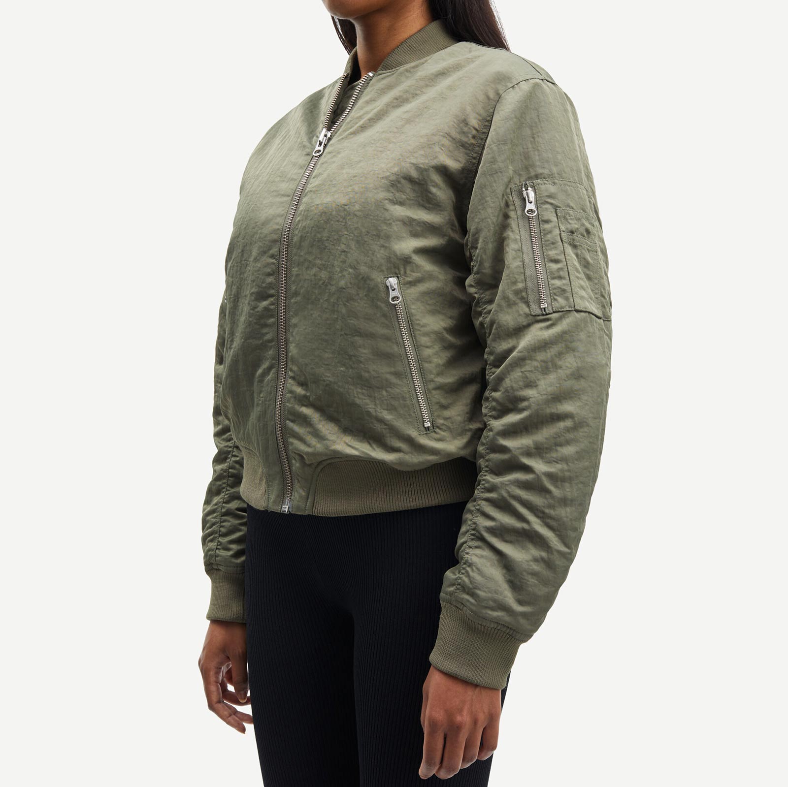 Mae Bomber Jacket dusty olive | ZebraClub Berlin
