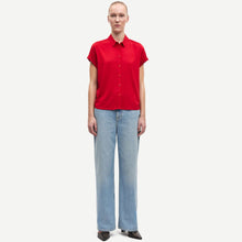Majan SS Shirt 9942 haute red Samsoe Samsoe