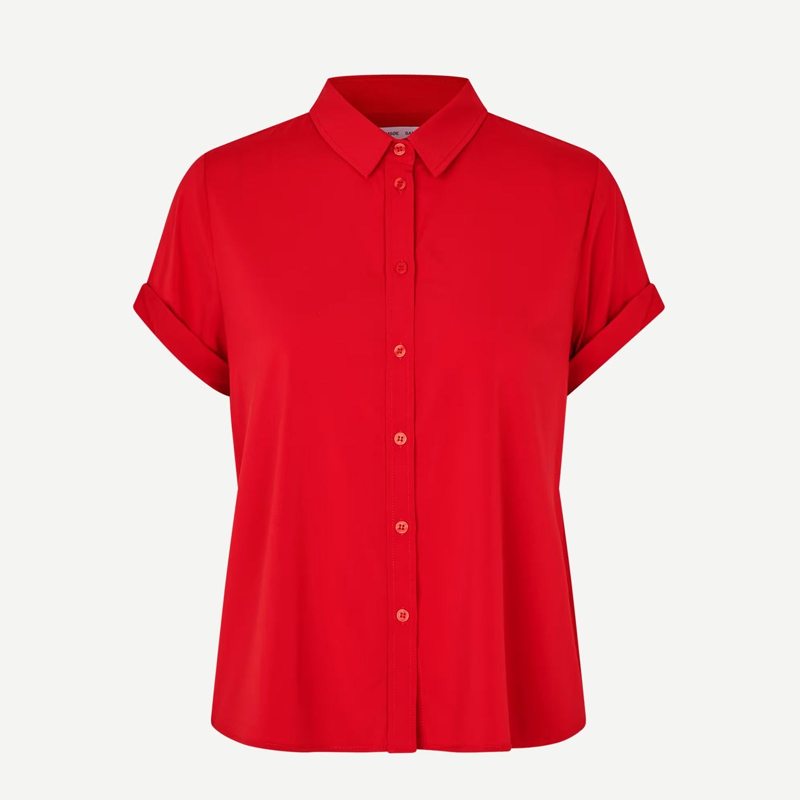 Majan SS Shirt 9942 haute red Samsoe Samsoe