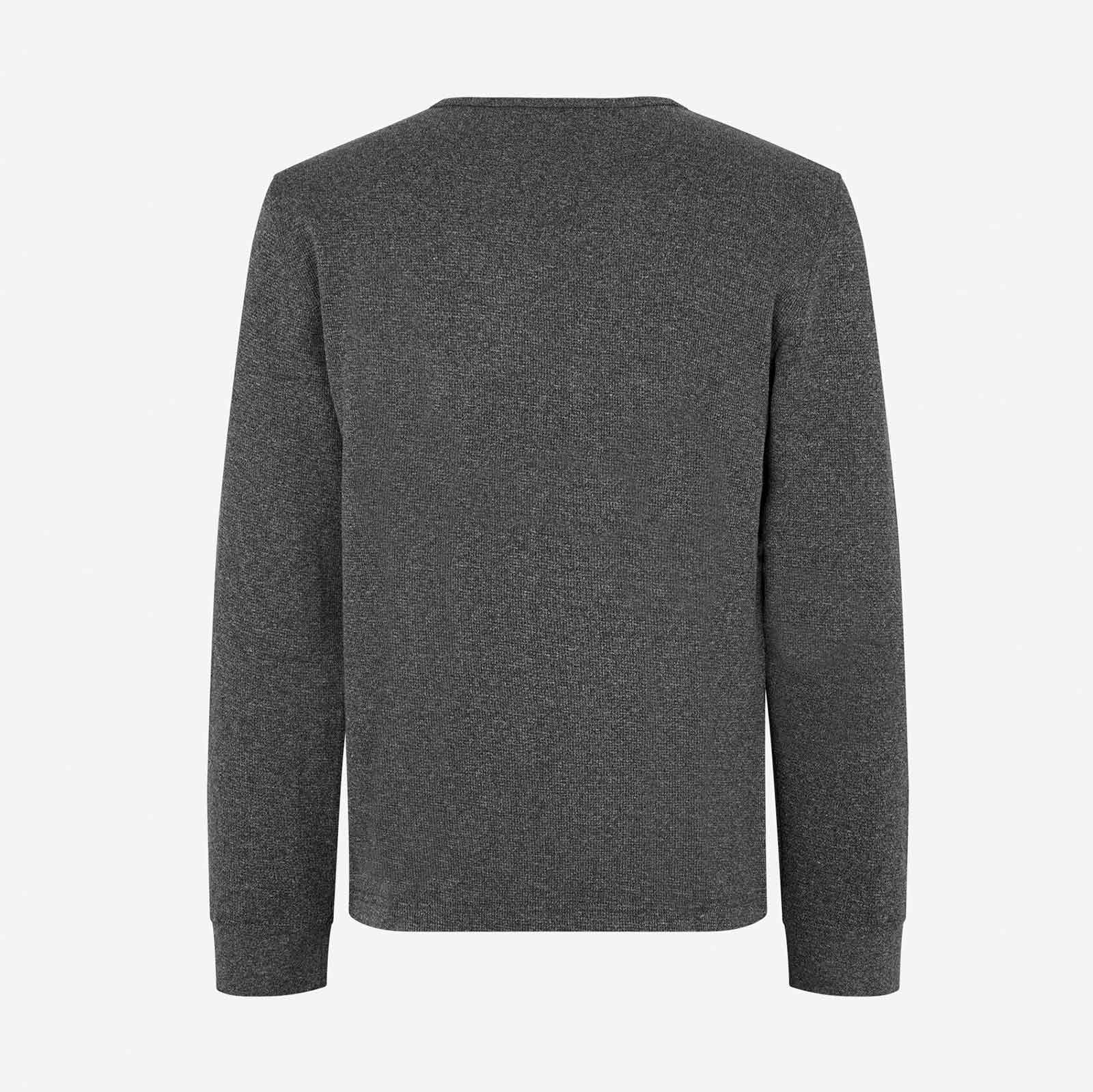 Malthe Thermal Longsleeve black mel.