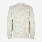 Max Crew Neck Jumper white multico neps