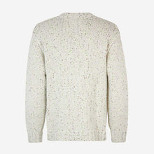 Max Crew Neck Jumper white multico neps