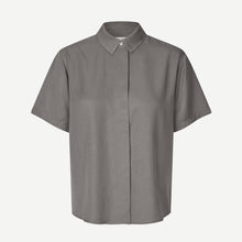 Mina SS Shirt 14028 dark gull gray Samsoe Samsoe
