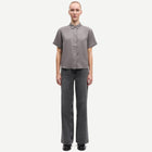 Mina SS Shirt 14028 dark gull gray Samsoe Samsoe