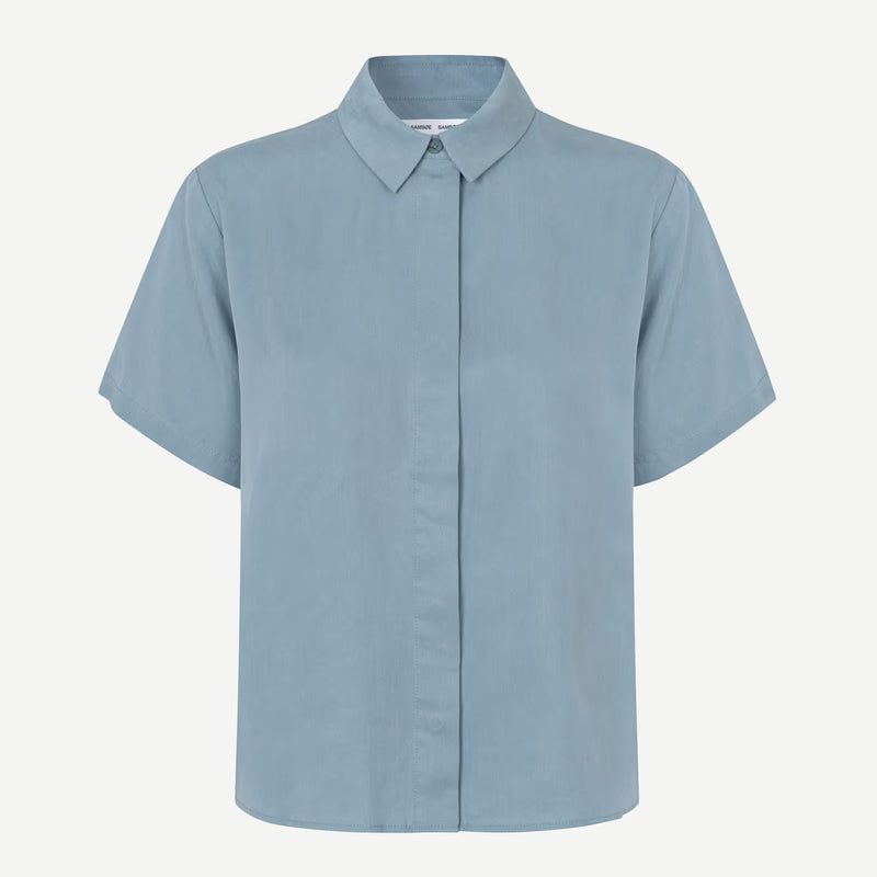 Mina SS Shirt 14028 windward blue