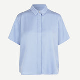 Mina SS Shirt 14028 blue heron
