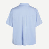 Mina SS Shirt 14028 blue heron