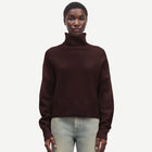Nola Turtle Neck Jumper black coffee Samsoe Samsoe
