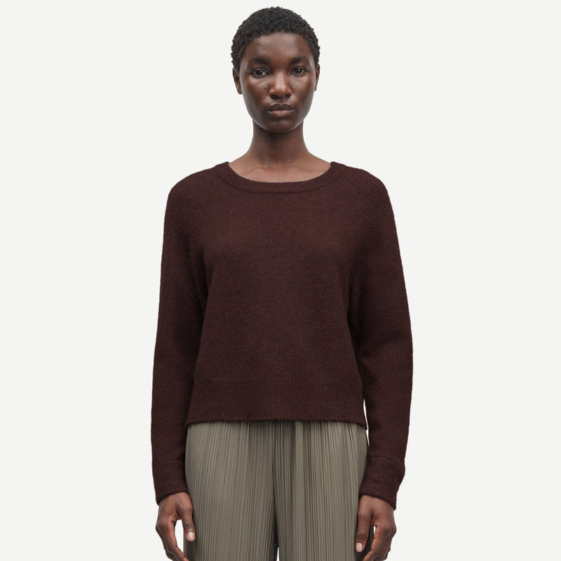 Nor O-N Jumper black coffee Samsoe Samsoe