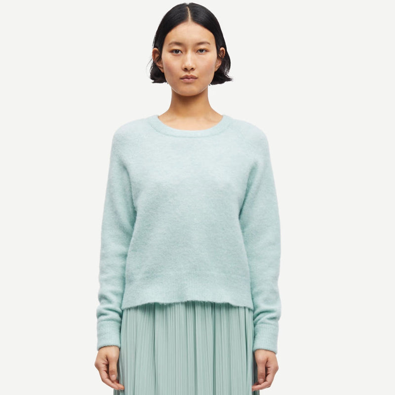 Nor O-N Short Jumper blue haze Samsoe Samsoe