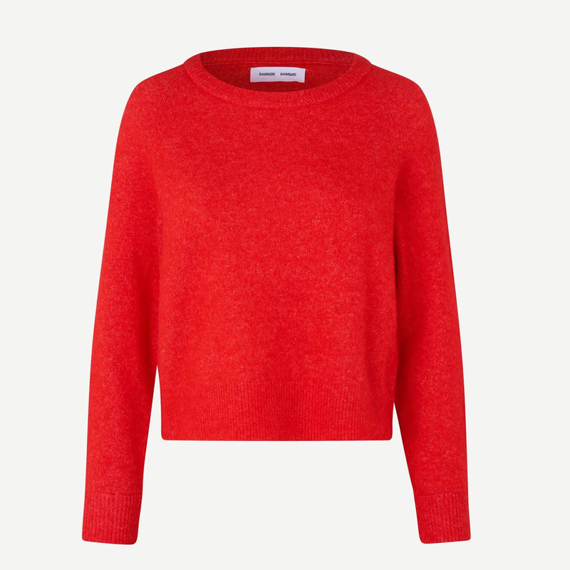 Nor O-N Short Jumper flame scarlet Samsoe Samsoe