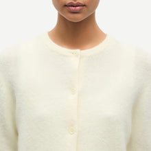 Nor Short Cardigan 7355 ethereal green Samsoe Samsoe