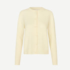 Nor Short Cardigan 7355 ethereal green Samsoe Samsoe