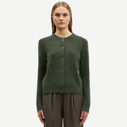 Nor Short Cardigan 7355 forest night