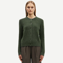 Nor Short Cardigan 7355 forest night