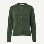 Nor Short Cardigan 7355 forest night