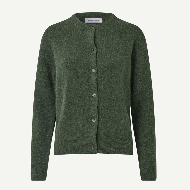 Nor Short Cardigan 7355 forest night
