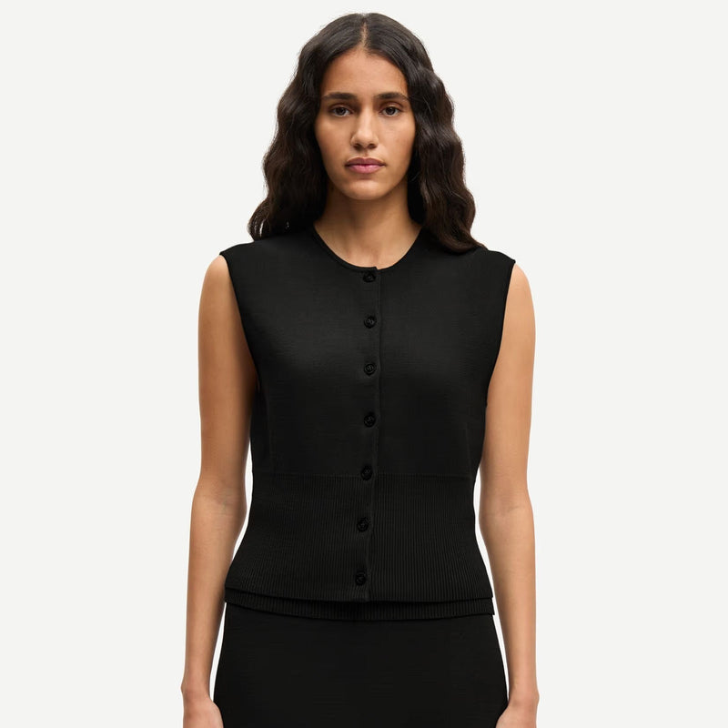 Saanne Top 15825 black Samsoe Samsoe