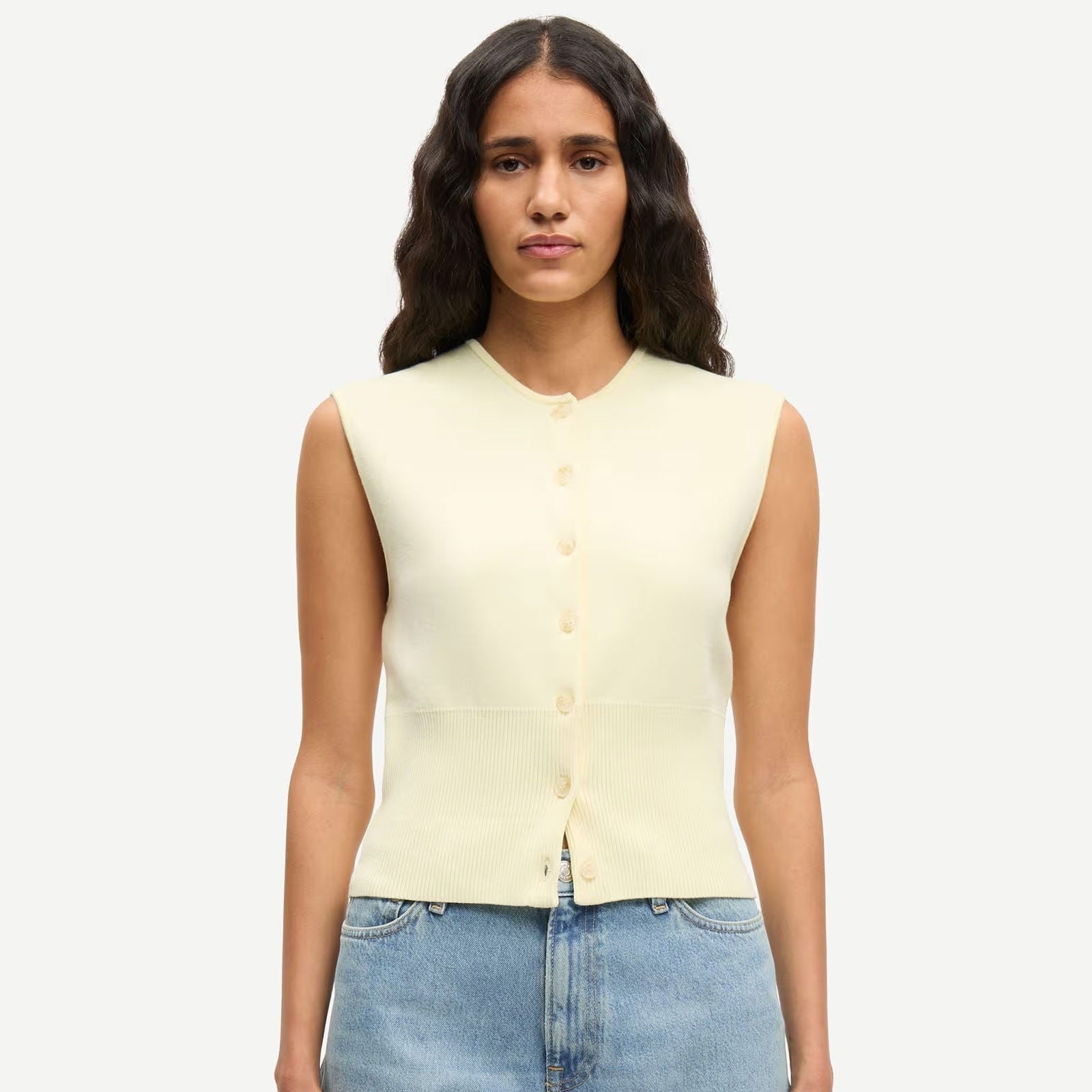 Saanne Top 15825 ethereal green Samsoe Samsoe