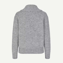 Saanour HZ Sweater 7355 grey mel.