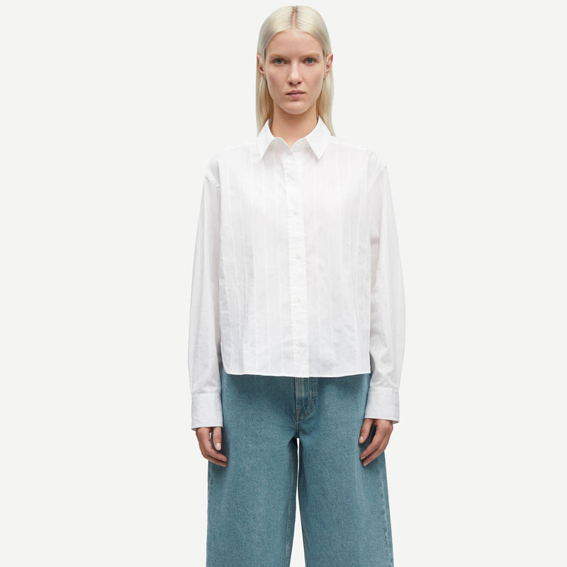 Saatrani Shirt 15647 white Samsoe Samsoe