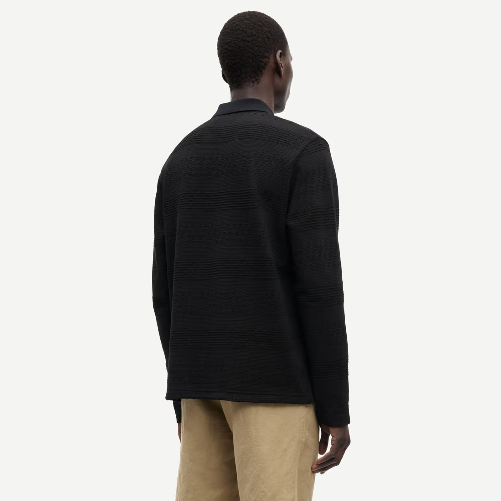 Sabruno LS Polo black Samsoe Samsoe