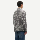 Sacastor X O Overshirt dark ashbloom Samsoe Samsoe
