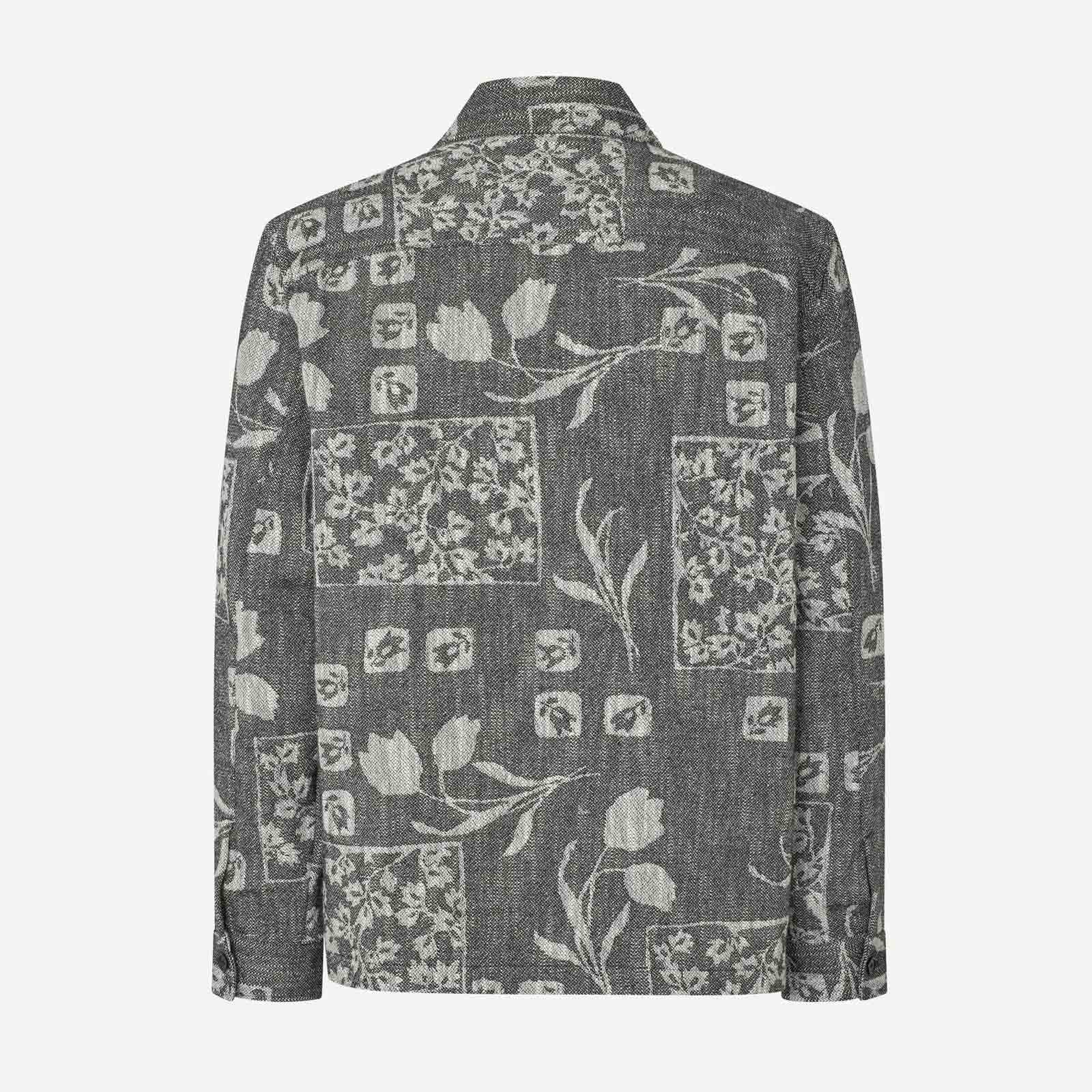 Sacastor X O Overshirt dark ashbloom Samsoe Samsoe