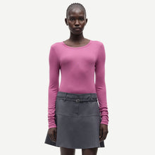 Sadou LS T-Shirt 15499 red violet