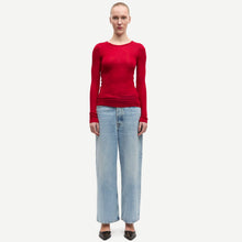 Sadou LS T-shirt 15499 haute red Samsoe Samsoe
