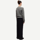 Saelif Short Cardigan 15010 dark grey mel. Samsoe Samsoe