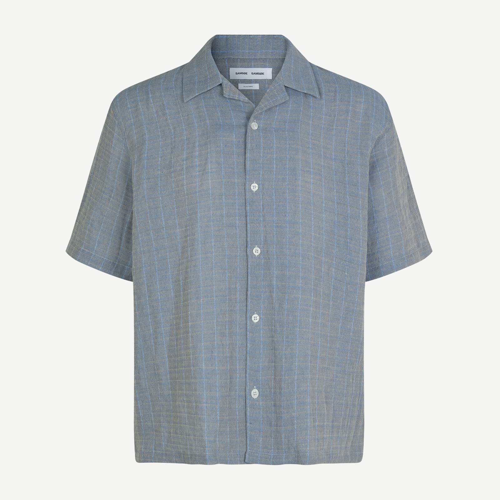 Saemerson Shirt blue chambrey