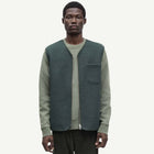 Sahannes Vest dark evergreen