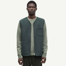 Sahannes Vest dark evergreen