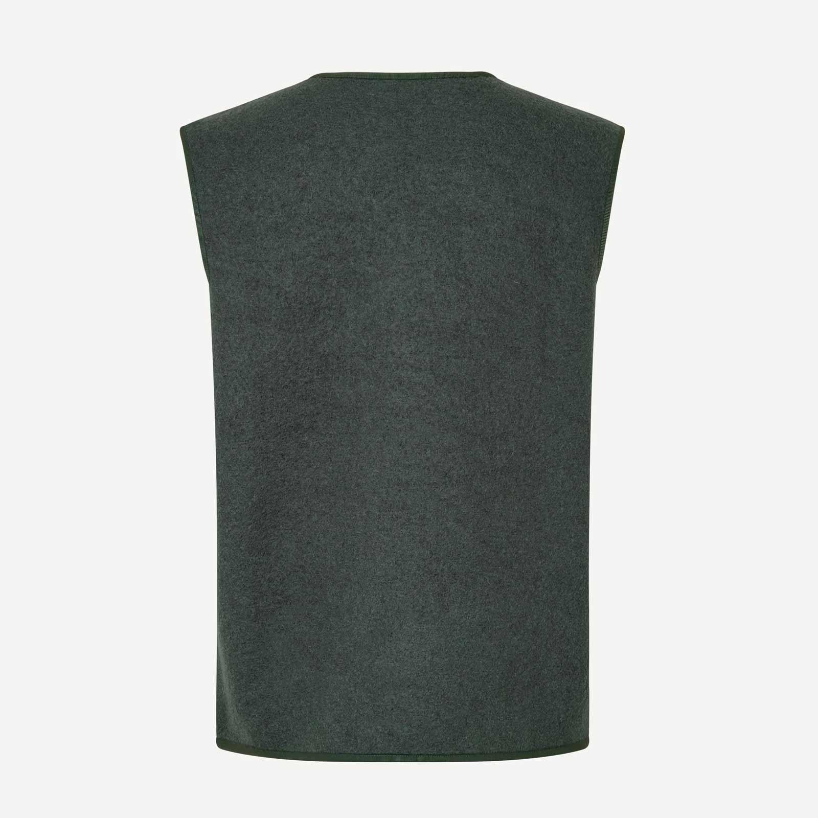 Sahannes Vest dark evergreen