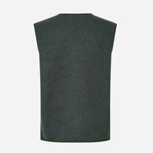 Sahannes Vest dark evergreen